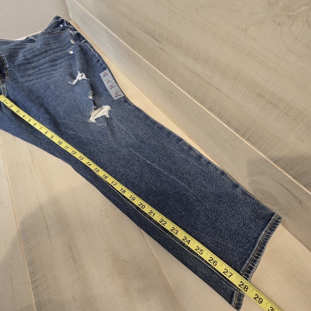 {28} NWT Old Navy Rockstar Super Skinny Mid Rise Jeans Plus Size - Picture 14 of 14